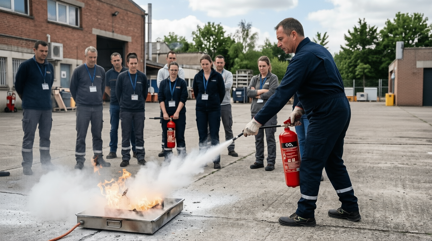 Formation manipulation extincteur Metz